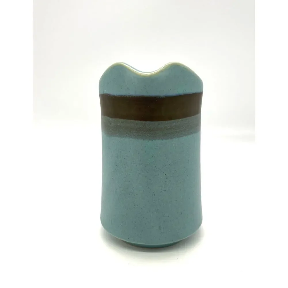 Vintage Arrow Stone Navajo Blue Stoneware Creamer